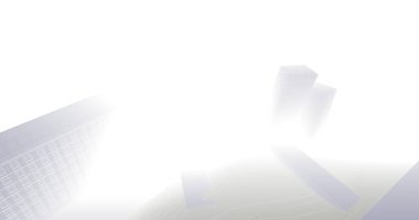 Arkaplanda mimari bina 3d illüstrasyon