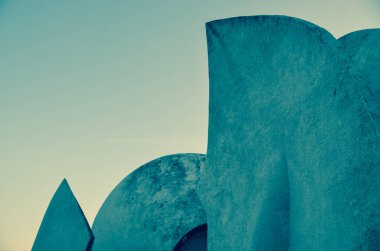 Kyiv Krematoryum ön cephe detayları, Baikove Mezarlığı