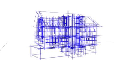 Geometrik mimari binalar tasarımı