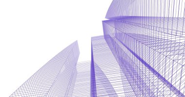 minimal geometrik şekiller, mimari çizgiler