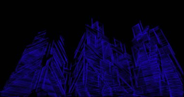 minimal geometrik şekiller, mimari çizgiler