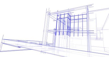 minimal geometrik mimari binalar tasarımı