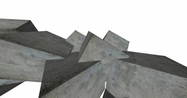 minimal geometrik şekiller, mimari çizgiler