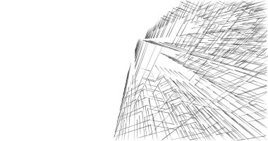 Geometrik mimari binalar tasarımı