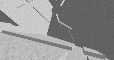minimal geometrik şekiller, mimari çizgiler