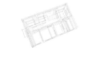 Geometrik mimari binalar tasarımı