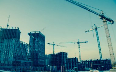 soyut mimari arka plan, bina inşaatı