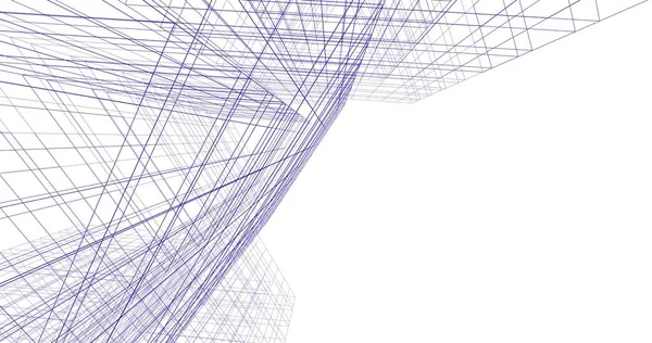 Абстрактный Архитектурный Дизайн Обоев Цифровой Концепт Фон — стоковое фото