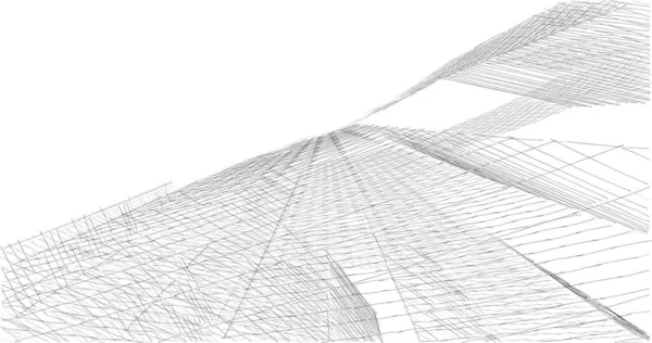 Абстрактный Архитектурный Дизайн Обоев Цифровой Концепт Фон — стоковое фото