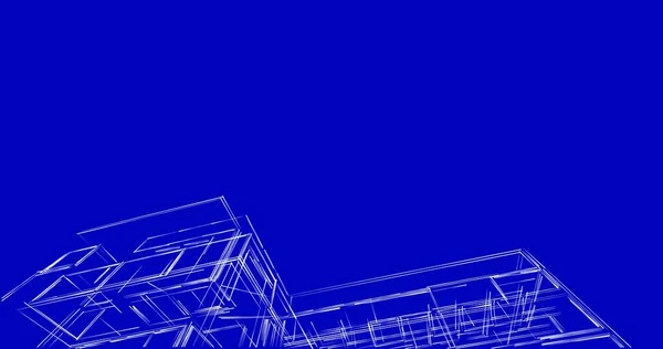 Абстрактный Архитектурный Дизайн Обоев Цифровой Концепт Фон — стоковое фото
