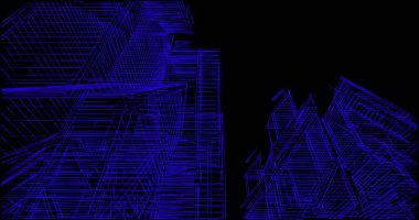 minimal geometrik şekiller, mimari çizgiler