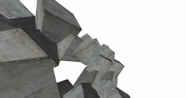 minimal geometrik şekiller, mimari çizgiler