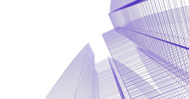 minimal geometrik şekiller, mimari çizgiler