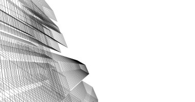 minimal geometrik mimari binalar tasarımı