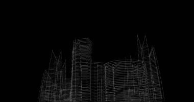 minimal geometrik şekiller, mimari çizgiler