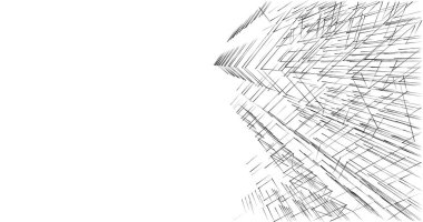 Geometrik mimari binalar tasarımı