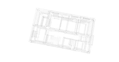 Geometrik mimari binalar tasarımı