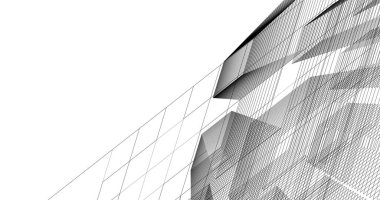 minimal geometrik mimari binalar tasarımı