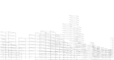 eskiz sanat geometrik mimari binalar tasarımı