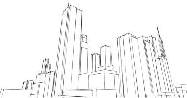 minimal geometrik şekiller, mimari çizgiler