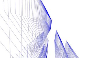 minimal geometrik mimari binalar tasarımı