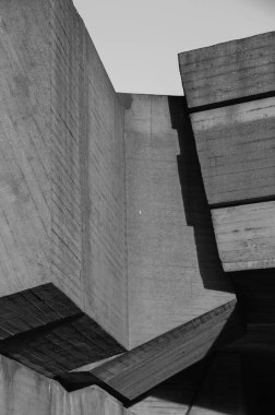 minimal geometrik şekiller, mimari çizgiler