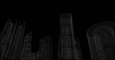 minimal geometrik şekiller, mimari çizgiler