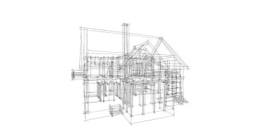 minimal geometrik şekiller, mimari çizgiler
