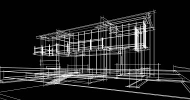 Geometrik mimari binalar tasarımı