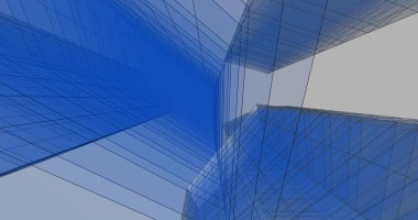 minimal geometrik şekiller, mimari çizgiler