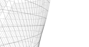 minimal geometrik mimari binalar tasarımı