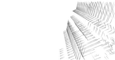 Geometrik mimari binalar tasarımı