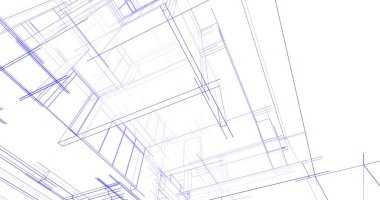 minimal geometrik mimari binalar tasarımı