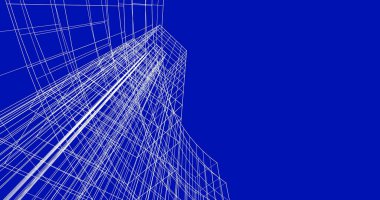 minimal geometrik şekiller, mimari çizgiler