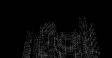 minimal geometrik şekiller, mimari çizgiler