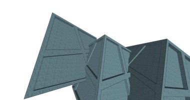 minimal geometrik şekiller, mimari çizgiler