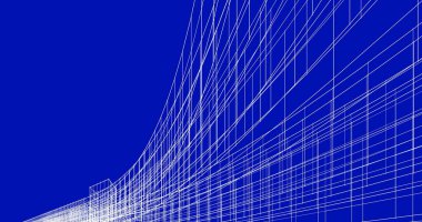 minimal geometrik şekiller, mimari çizgiler