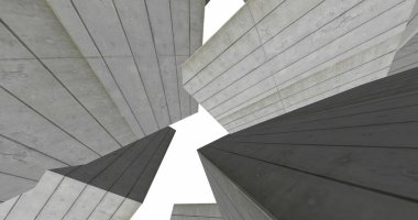 minimal geometrik şekiller, mimari çizgiler