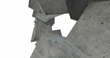 minimal geometrik şekiller, mimari çizgiler