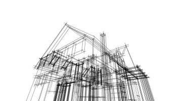 minimal geometrik mimari binalar tasarımı