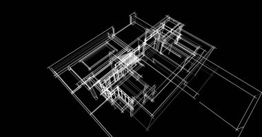 Geometrik mimari binalar tasarımı
