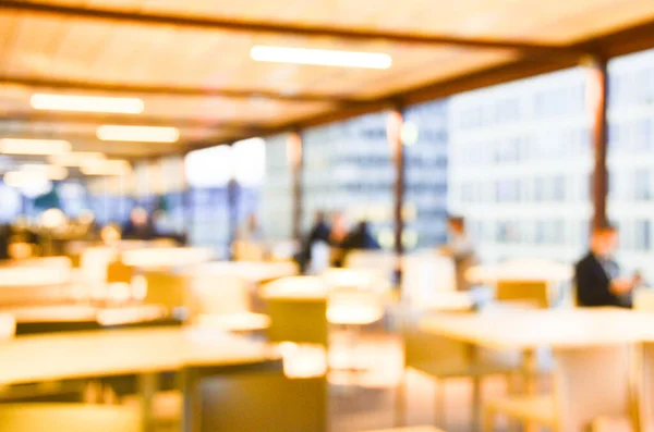 stock image blurred shot of balcony cafe with people