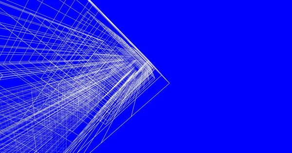 Абстрактный Архитектурный Дизайн Обоев Цифровой Концепт Фон — стоковое фото