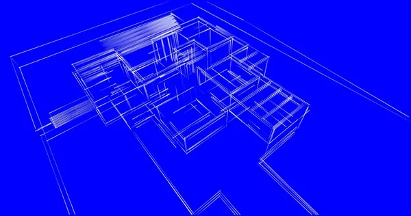 抽象的な建築壁紙のデザインデジタルコンセプトの背景 — ストック写真