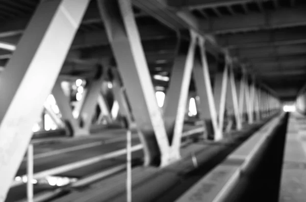 Vista Panorâmica Construção Ponte Cidade — Fotografia de Stock