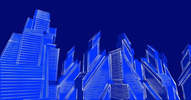 minimal geometrik şekiller, mimari çizgiler