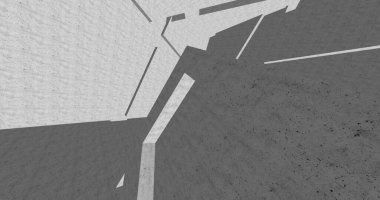 minimal geometrik şekiller, mimari çizgiler