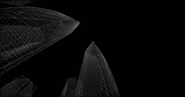 minimal geometrik şekiller, mimari çizgiler