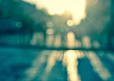 Bulanık şehir manzarası, soyut arkaplan 