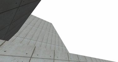 minimal geometrik şekiller, mimari çizgiler